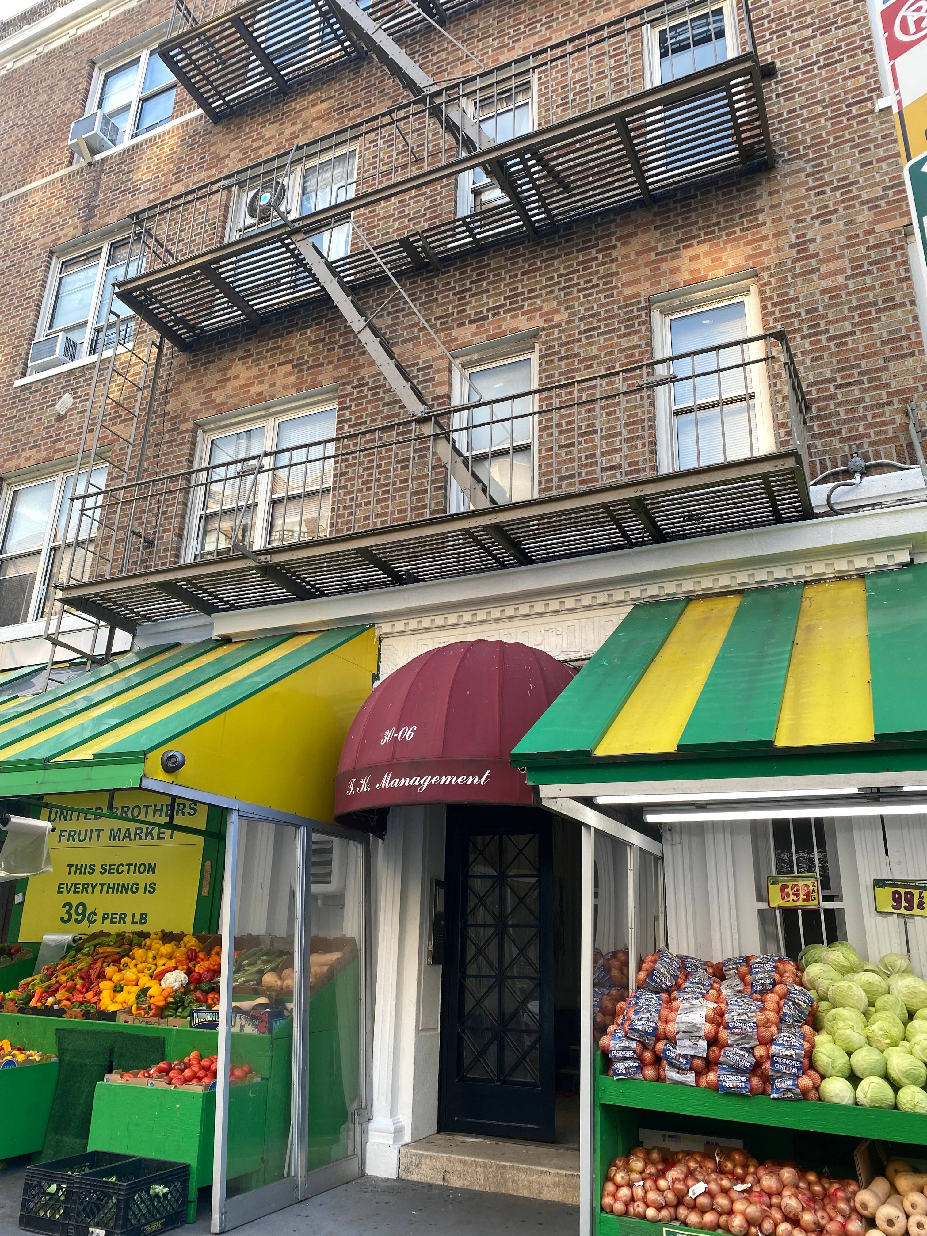 NEWLY RENOVATED large 3 bedroom located on 2nd floor of a well maintained elevator building in Astoria.