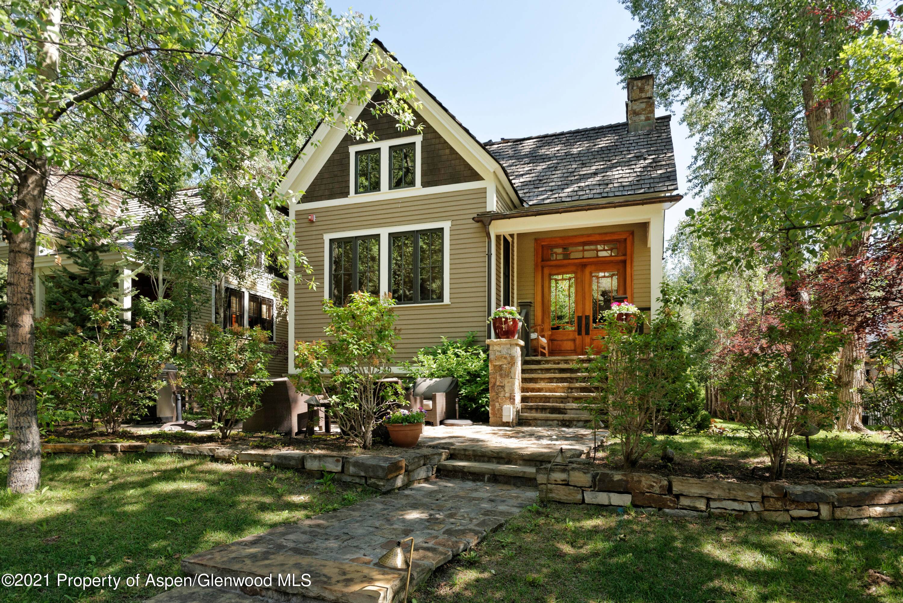 Beautiful West End home meticulously crafted by local developer to pay homage to Aspen's historic heritage, with amenities and details for today.