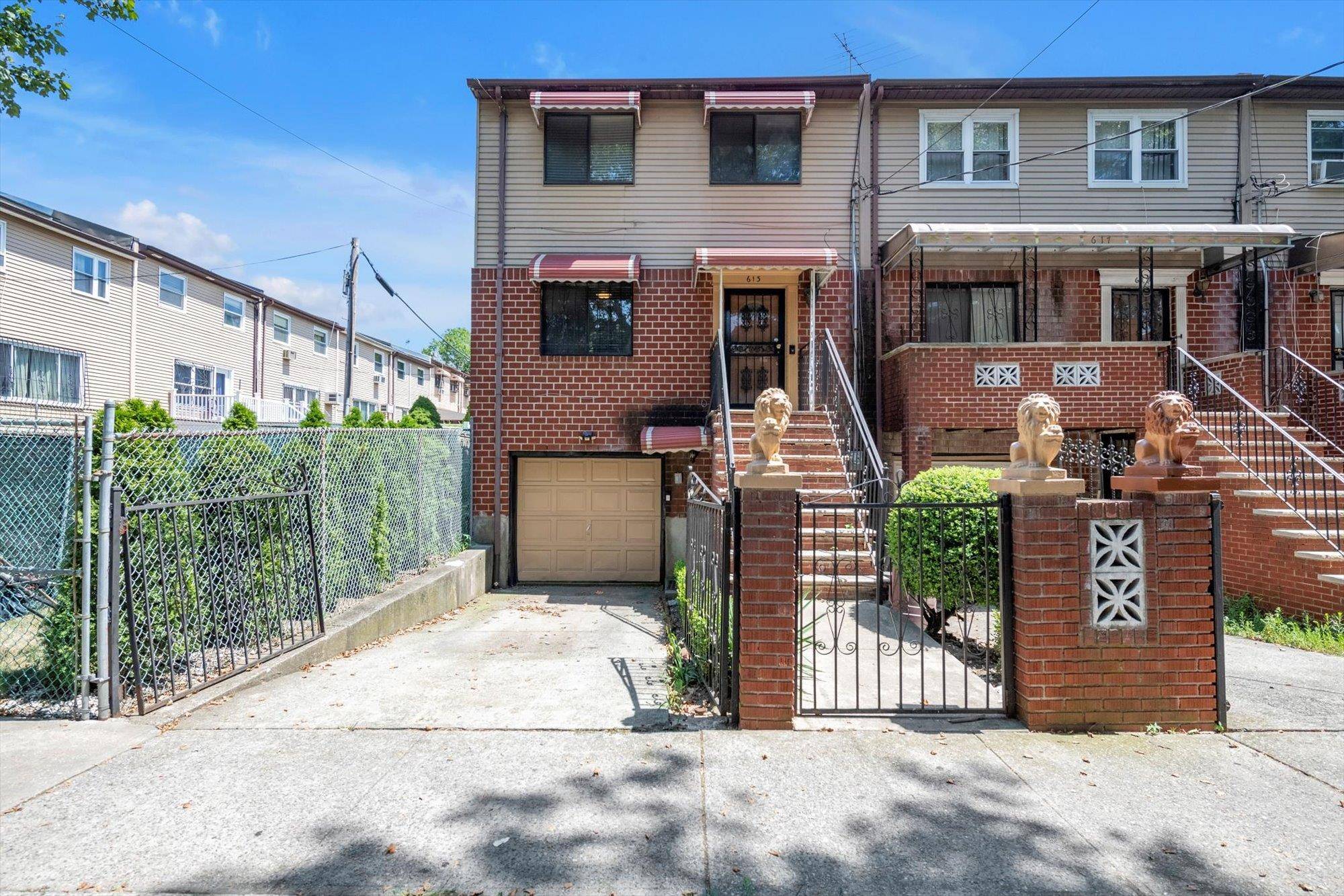 This Semi Attached Single family home is priced to sell.