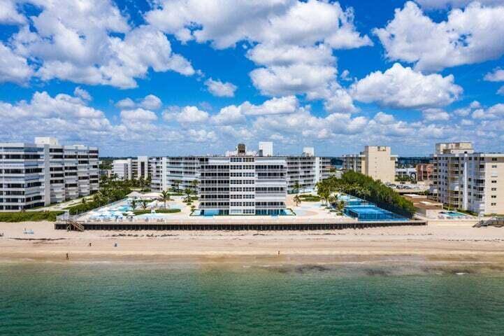 Spectacular Ocean Front Views on the top floor penthouse.