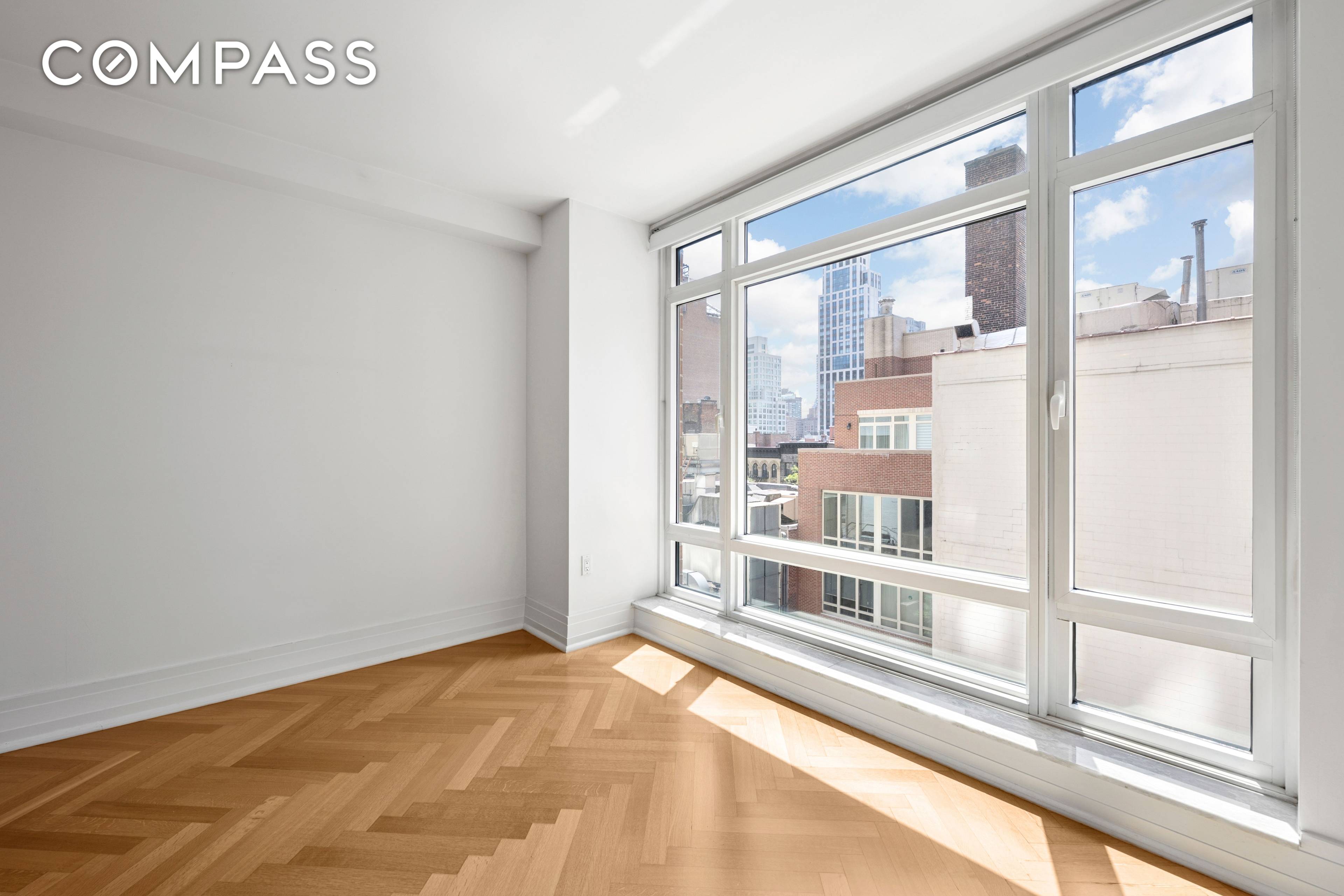 South facing, impeccably designed, one bedroom residence at The Brompton, a full service luxury condominium envisioned by renowned architect Robert A.