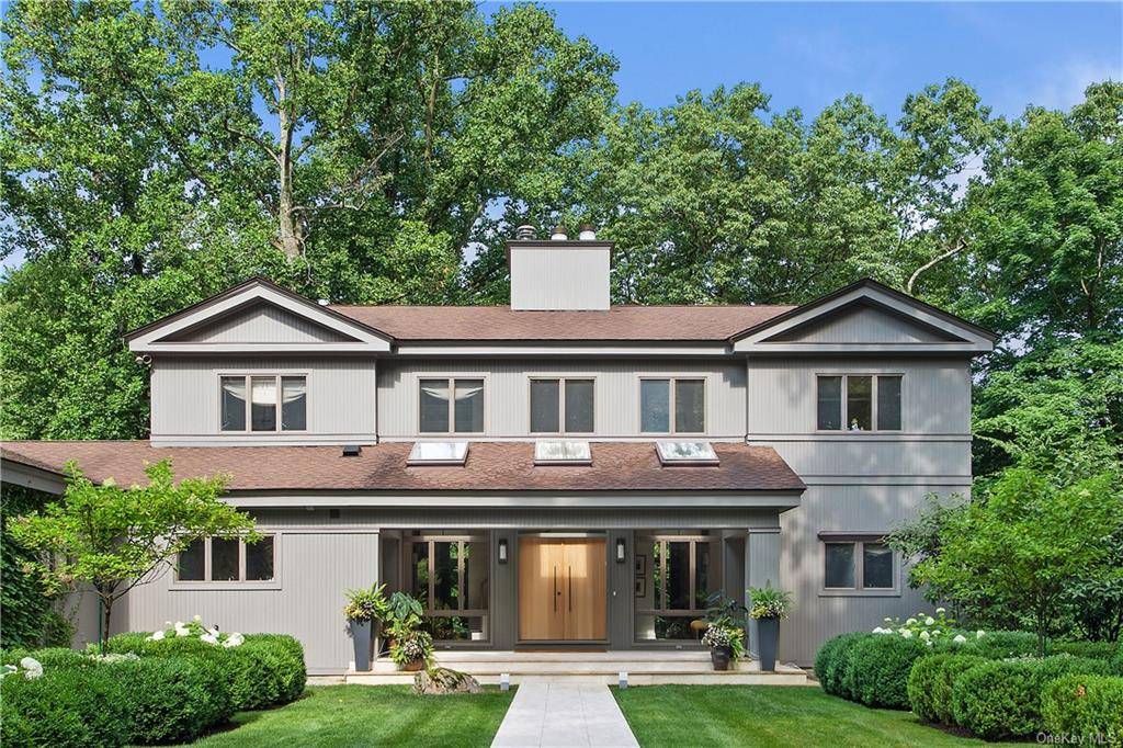 Welcome to this stunning Contemporary home in the desirable town of Chappaqua.