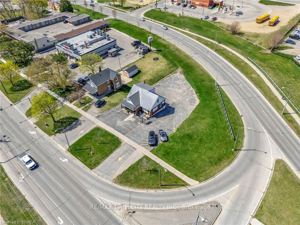 Situated in the main corridor to the heart of Brantford, where two main downtown streets intersect and the direct route off of the 403 and Wayne Gretzky Parkway to down ...
