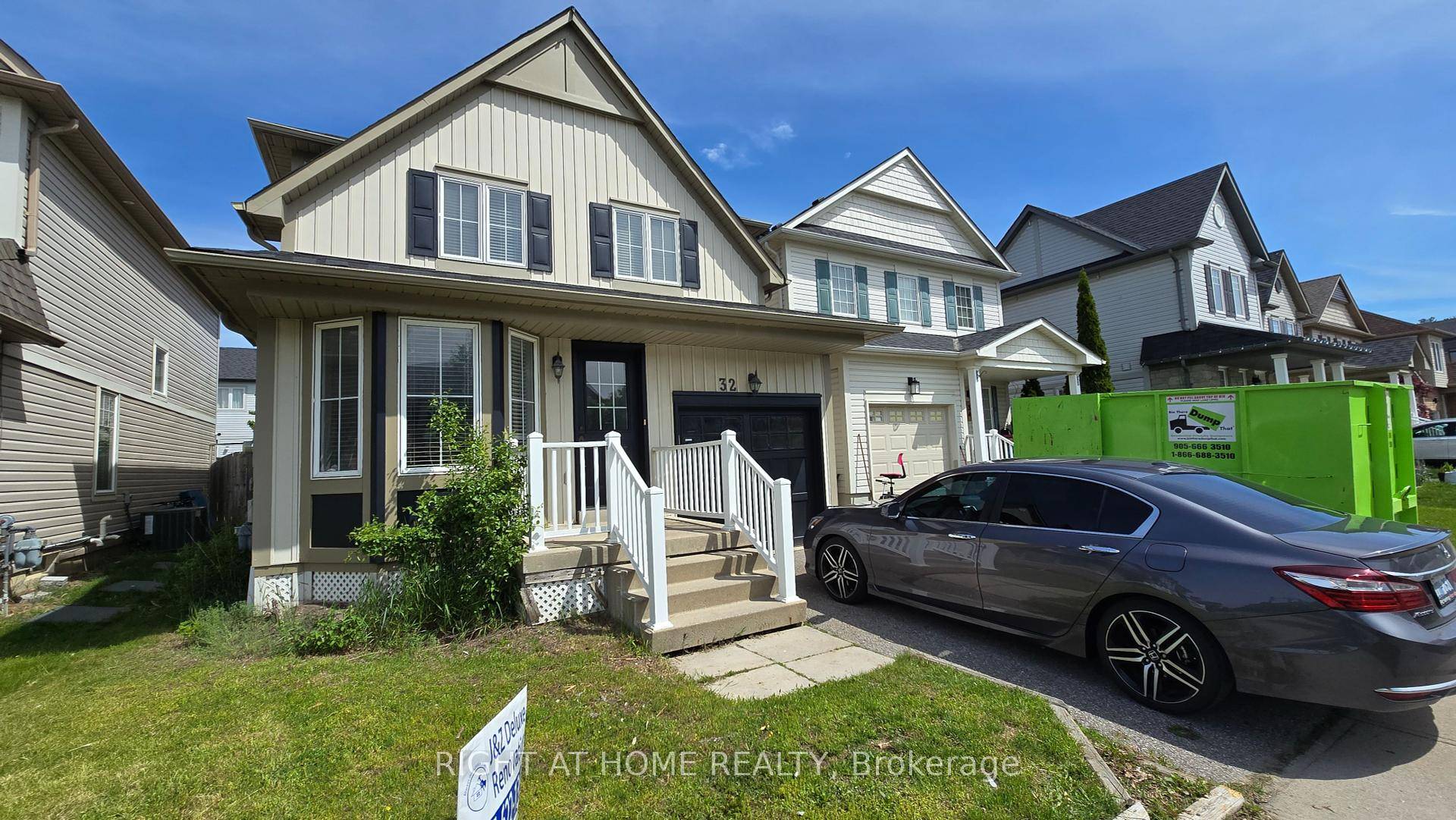 Newly Renovated Spacious Family Home With Fantastic Open Concept Layout On Quite Cres In Desirable North Whitby.
