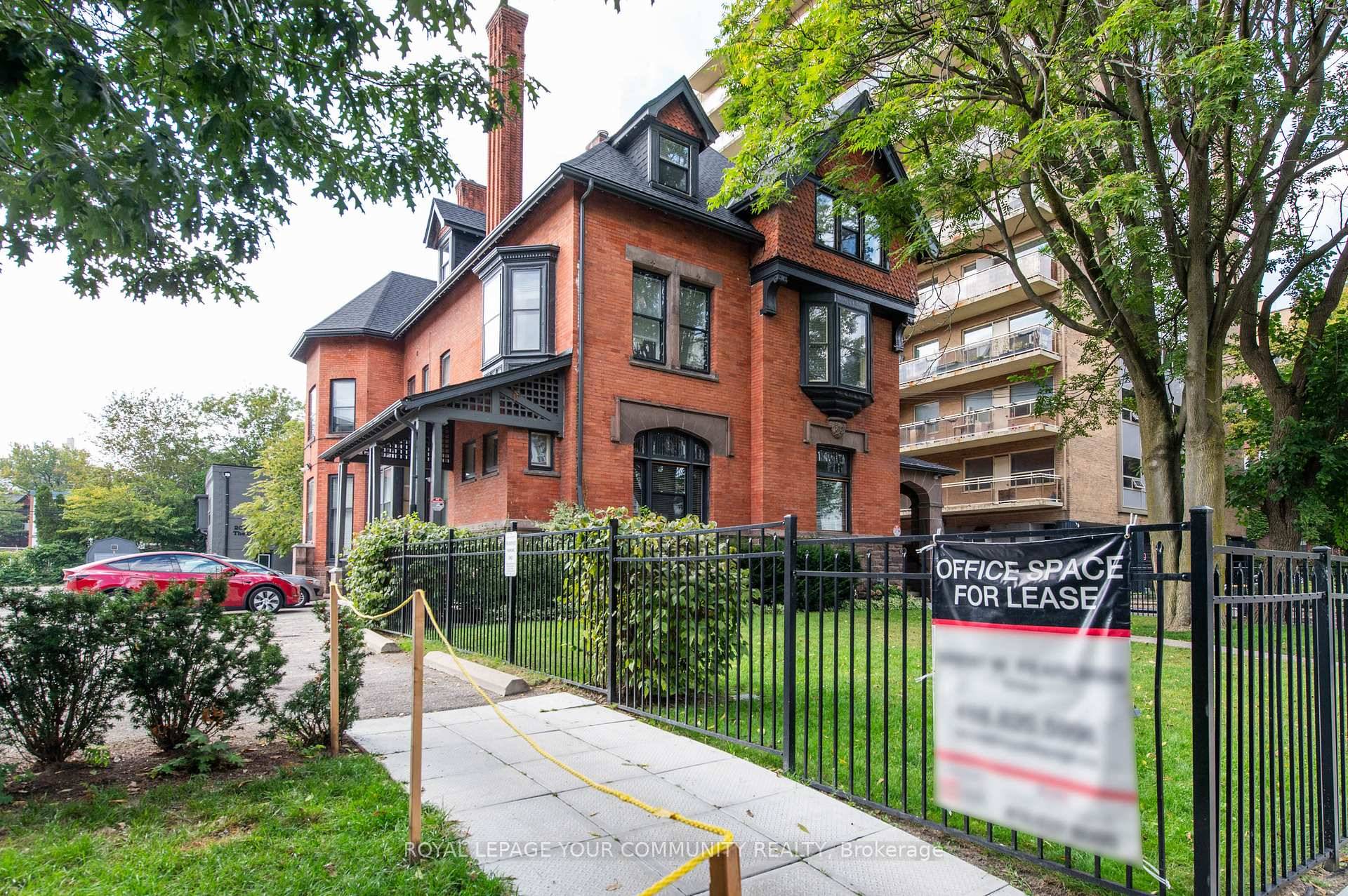 Charming South Facing 1st floor professional office space available In an Authentic Early 20th Century quiet, safe and secure 3 storey Annex Mansion.