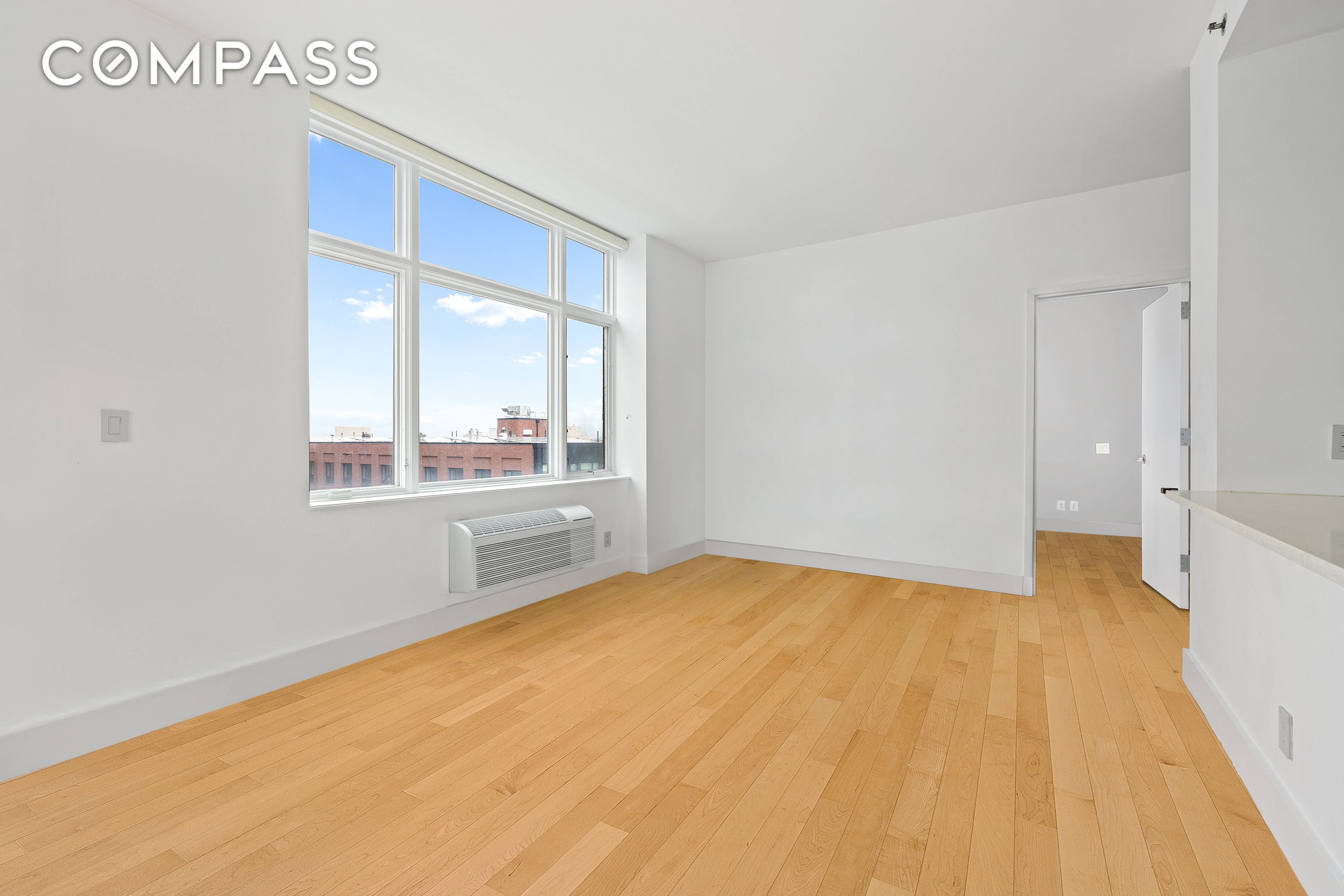 This stunning, sun filled 2 bedroom, 2 bathroom corner unit spans 1, 107 square feet and is ideally located just moments from the Long Island City waterfront.