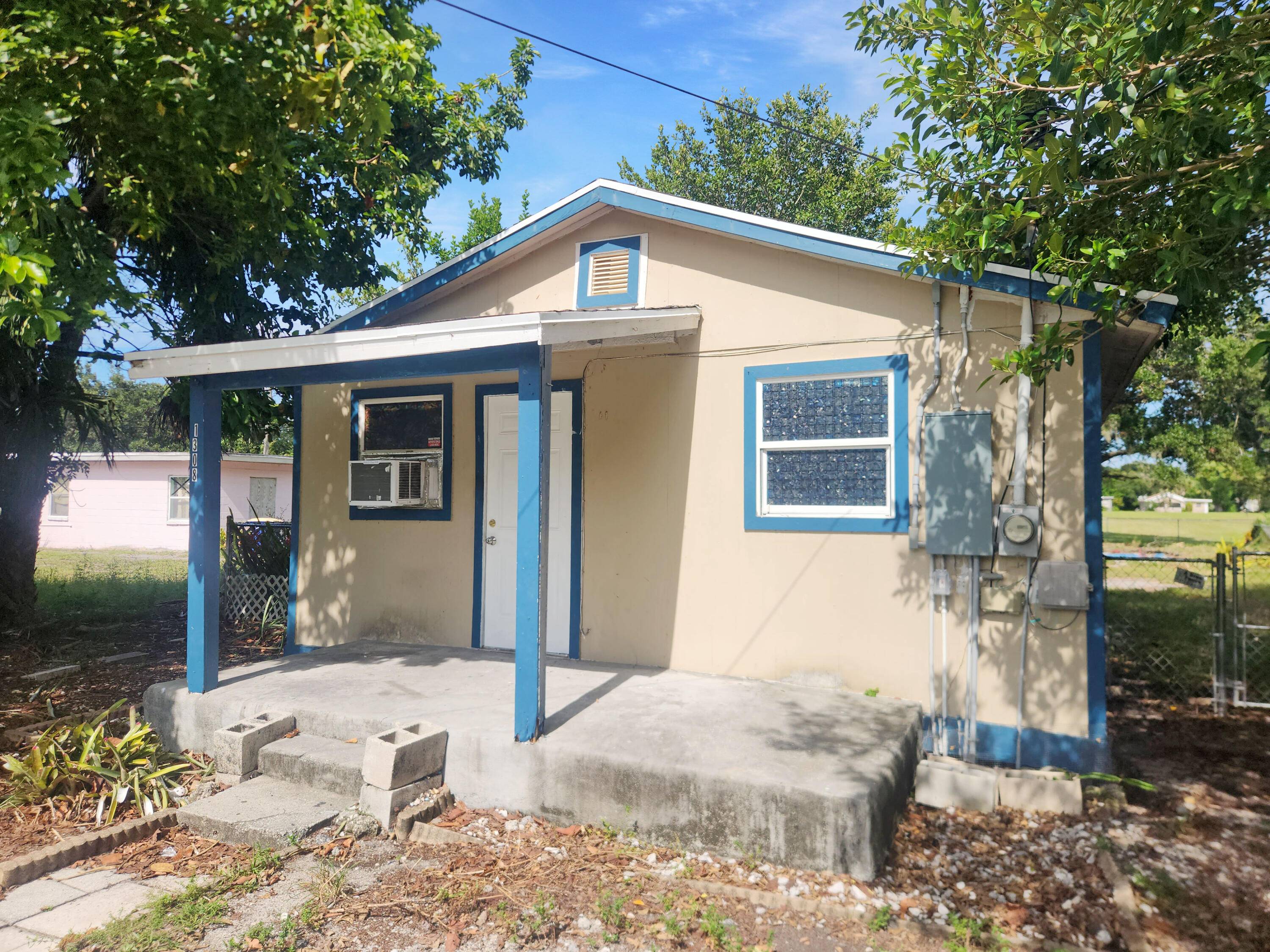 Cozy home is a perfect starter or rental home on an oversized lot on a very private street !