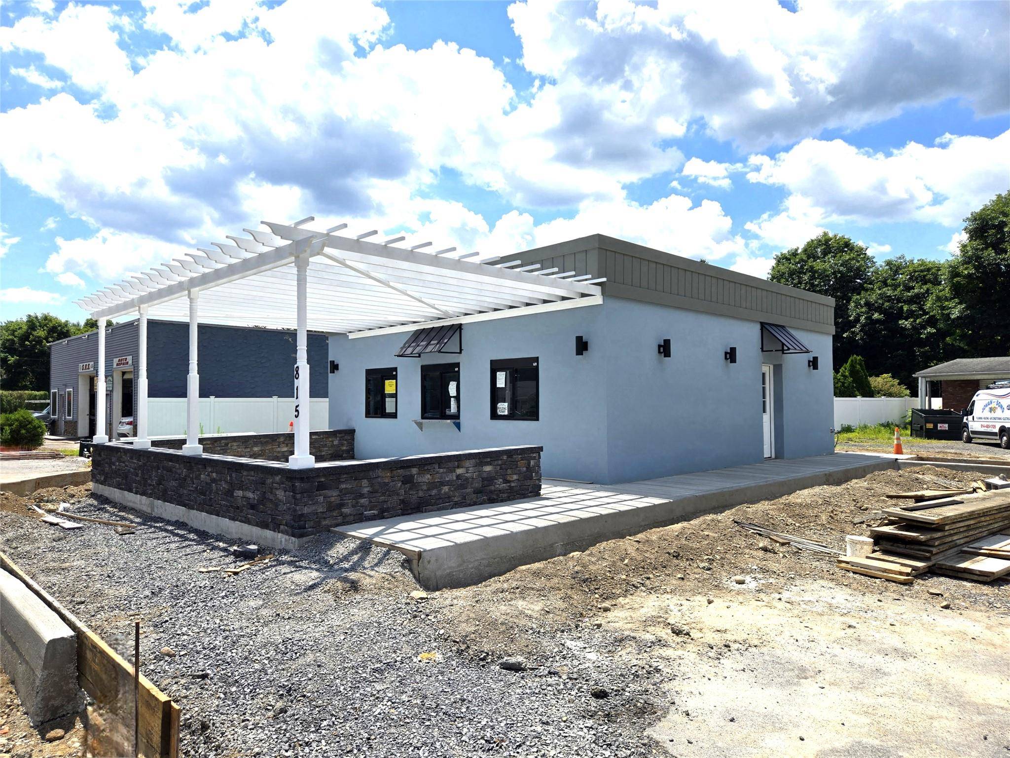 Prime commercial property for sale on bustling Route 9G in Hyde Park.