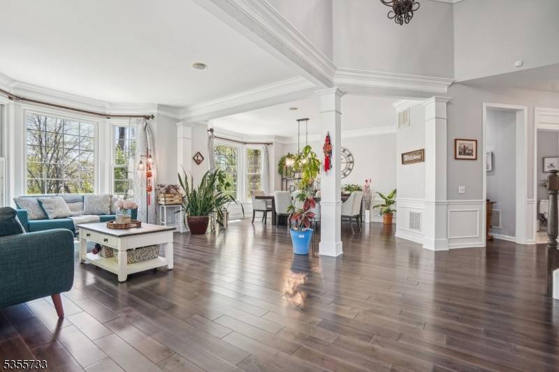 Nestled in the serene hills of Bedminster, NJ, this beautifully updated home on a peaceful cul de sac offers modern luxury and timeless charm.