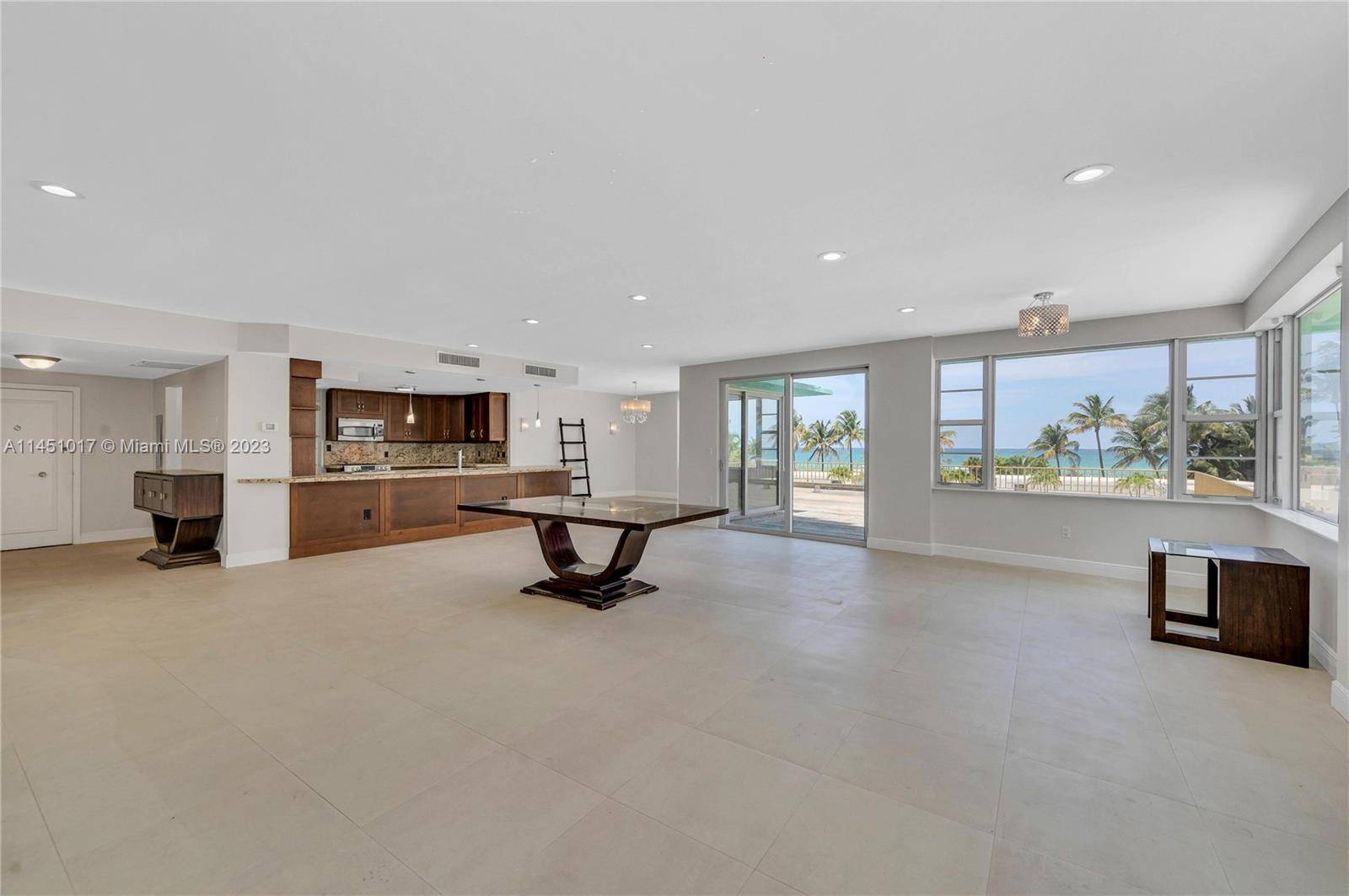 Sunlit 2, 534 SqFt condo in the Imperial House featuring direct ocean views and an exceptional outdoor living space.