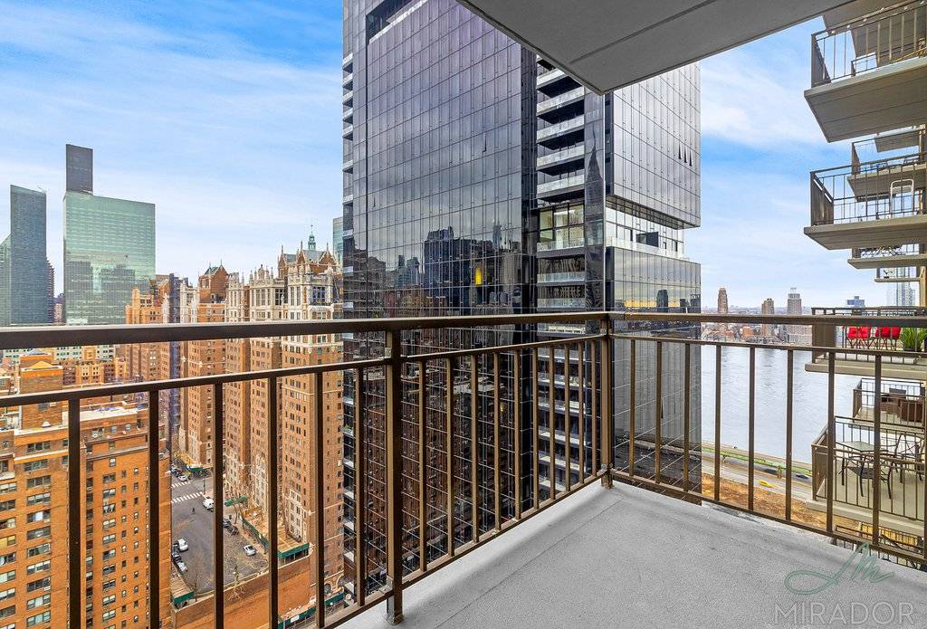 New York Tower is a 38 story luxury high rise at 330 East 39th Street in Murray Hill, exclusively represented by Mirador Real Estate.