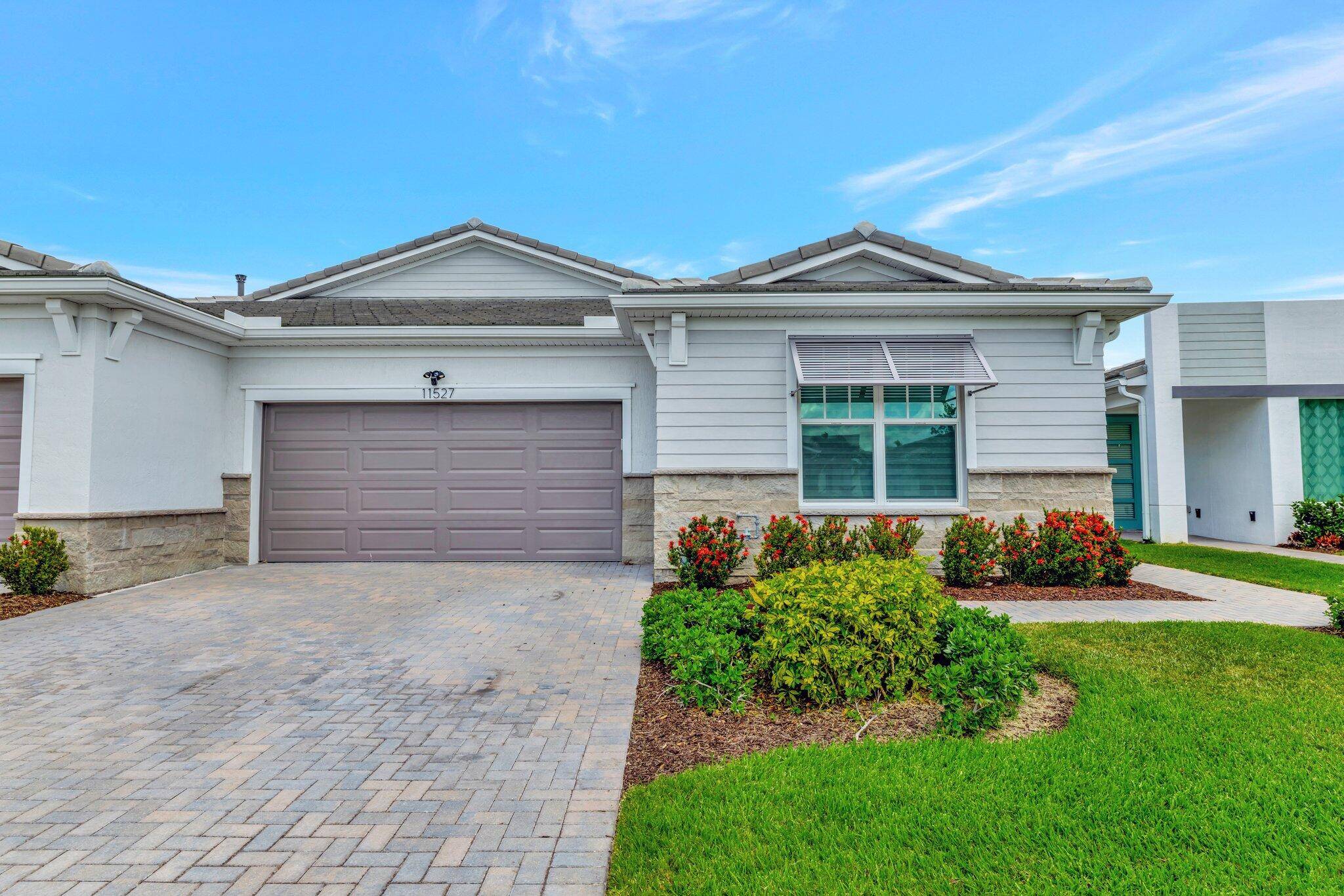 This Eden construction model features 2 nicely sized bedrooms and a beautiful sized office that was originally sold as an opened ''flex'' space without walls and a door.