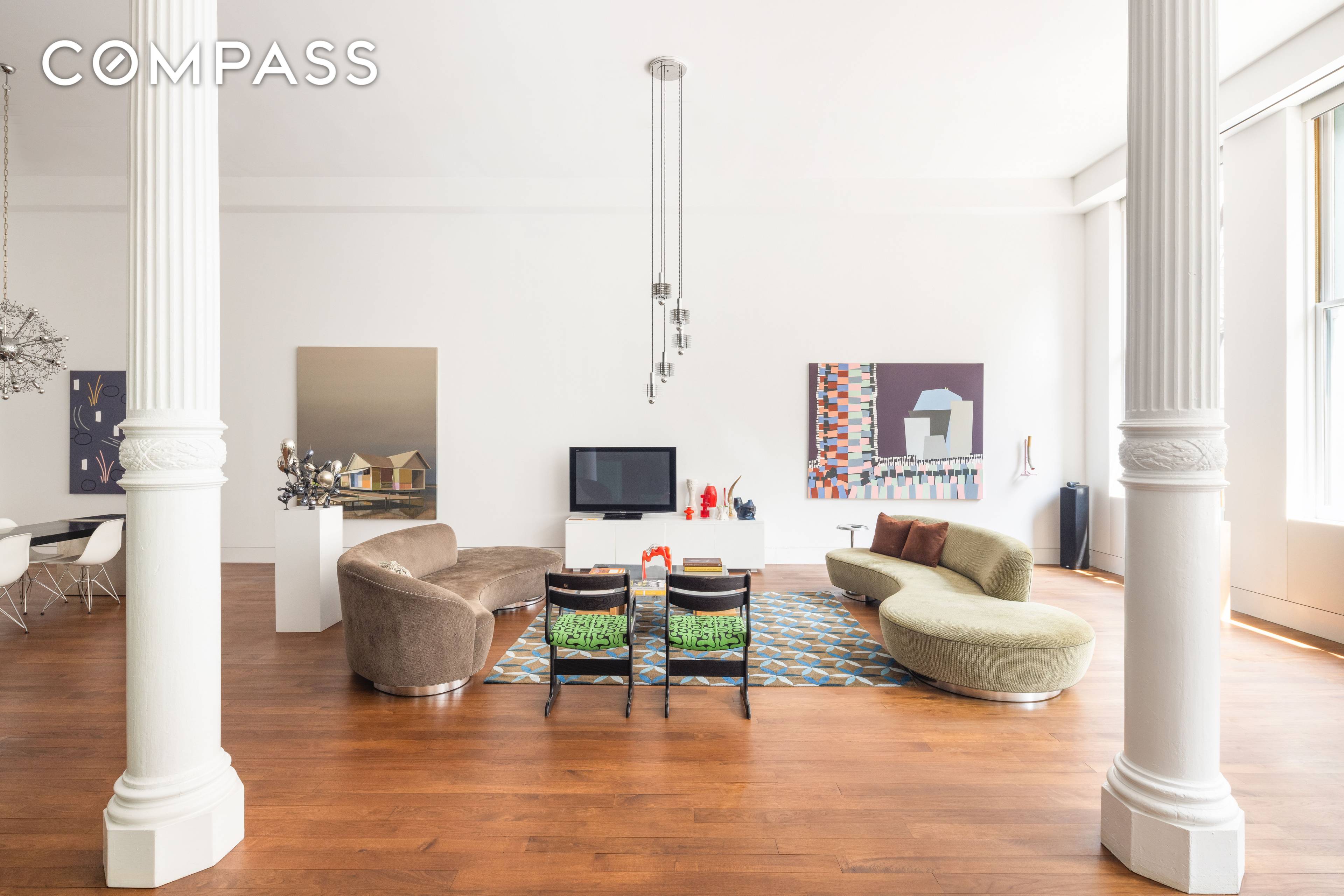 Residence 2B is an extraordinary loft with soaring 16 ceiling heights, located at 515 Broadway between Spring and Broome Streets, within a majestic Queen Anne style loft building in the ...