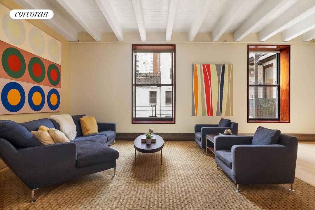 A rare offering, this expansive and private full floor, four bedroom, three bathroom condominium loft combines grand scale, rich history, and remarkably low monthlies all set within the coveted Gold ...