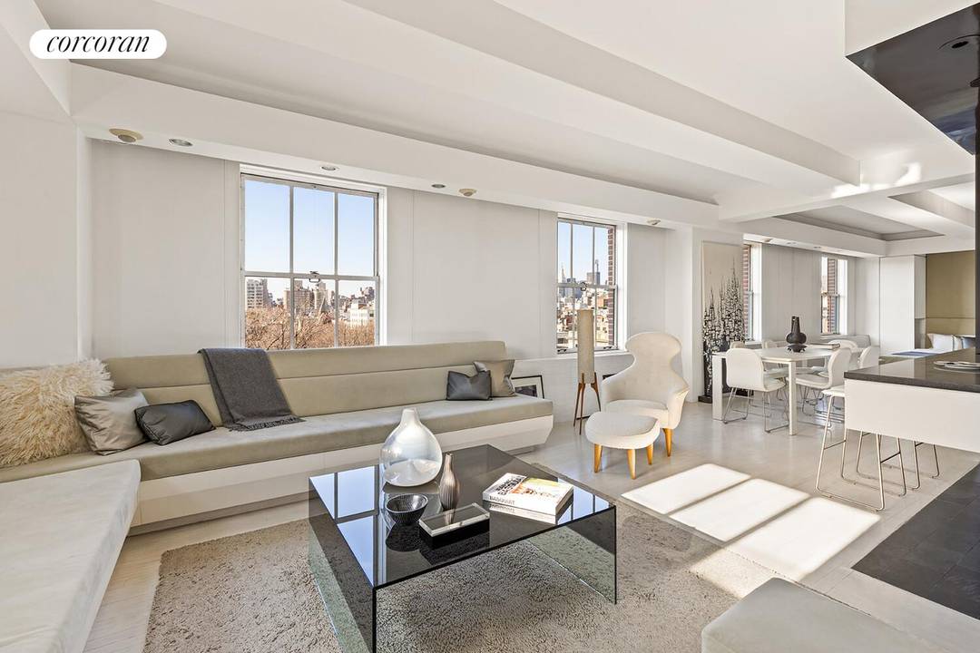 Directly overlooking Tompkins Square Park in the premier East Village doorman condominium, the famed Christodora House located on the most historical block of Avenue B.
