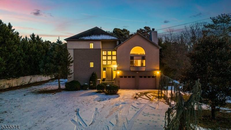 Rare Opportunity ! This 3 story contemporary colonial style dwelling is about 3, 776 Sq ft per bank appointed valuation company's measurements of heated living space on 1.