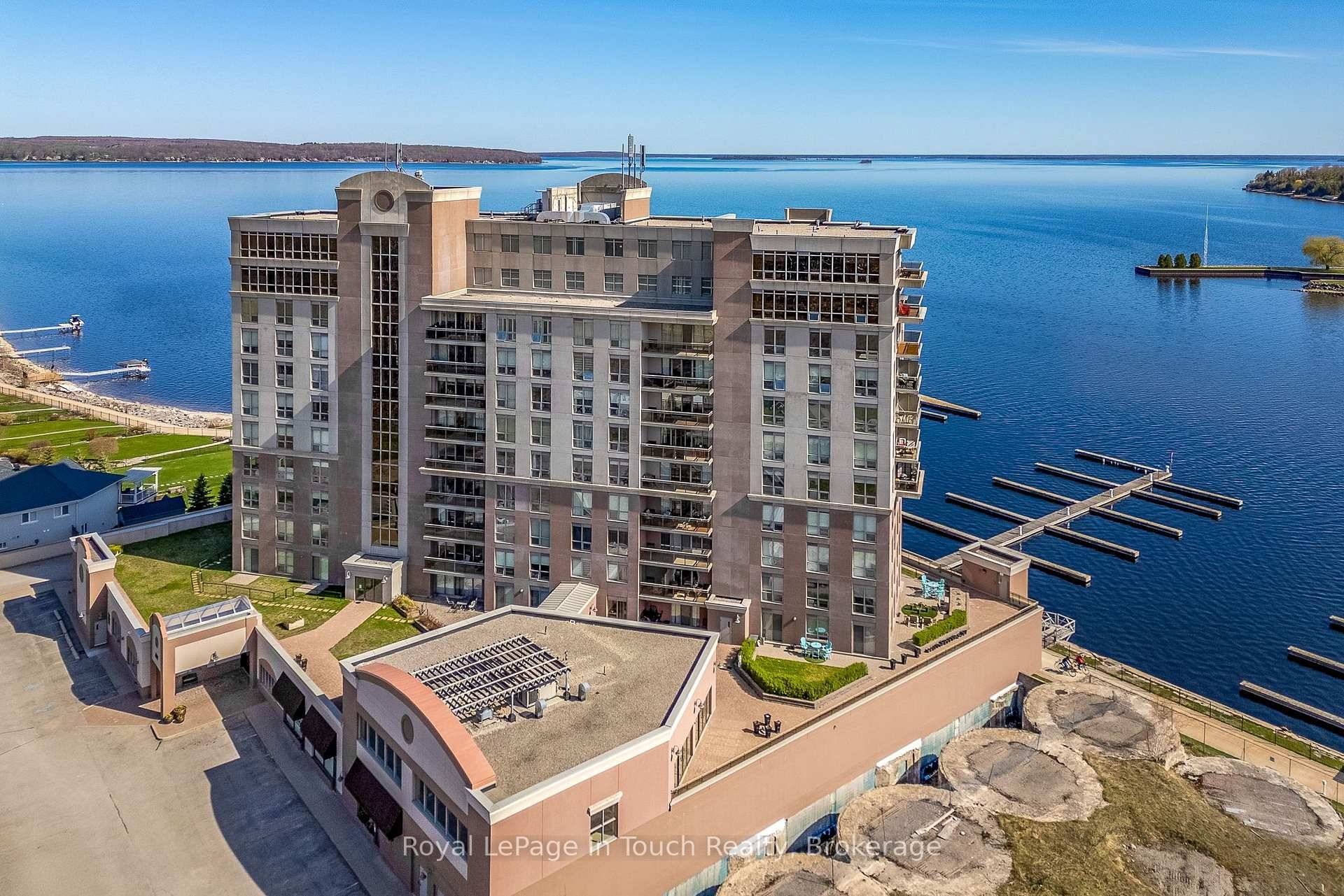 Top floor Penthouse Living at Tiffin Pier With Panoramic Water Views.