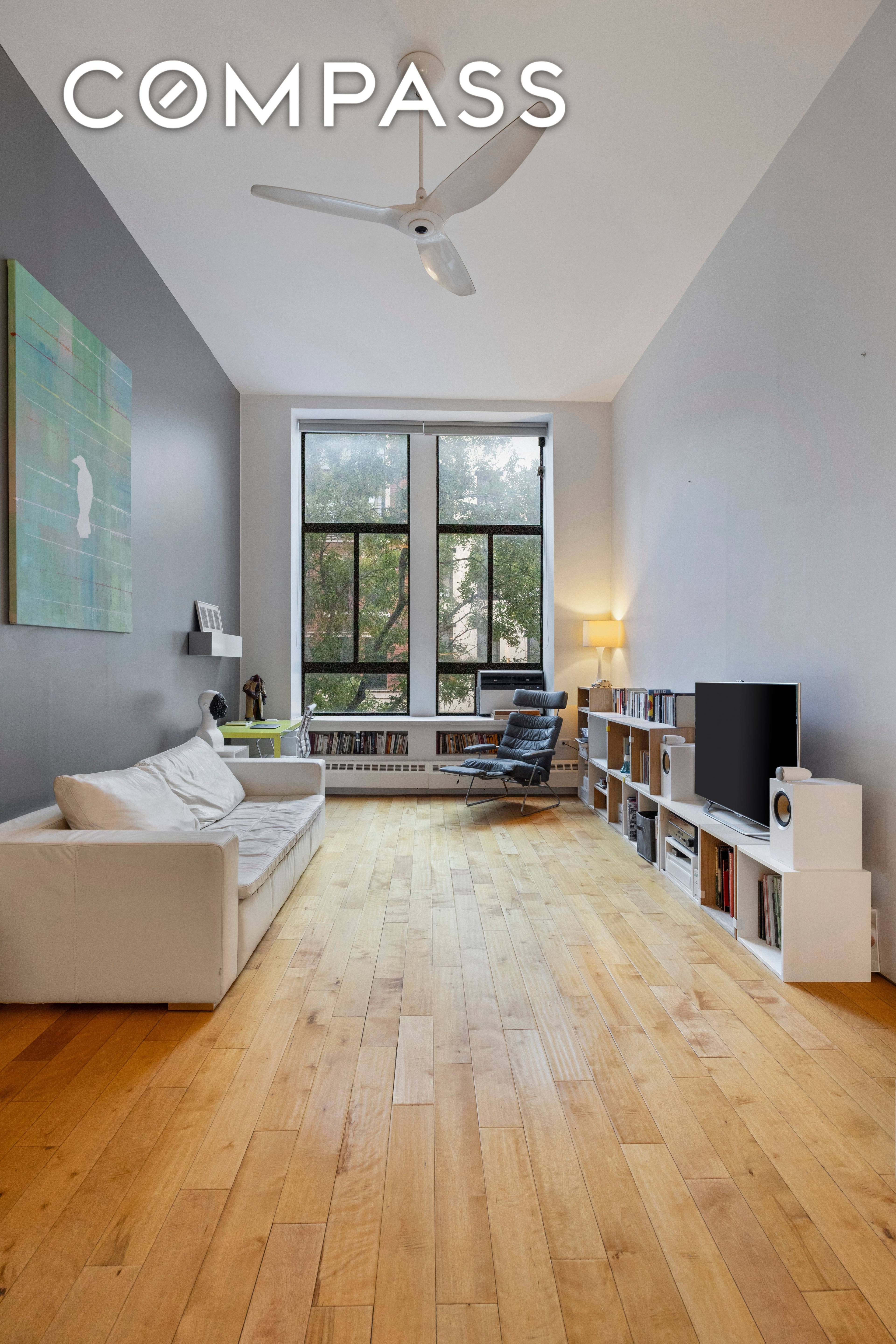 Welcome to the coolest loft, convertible 1 bedroom apartment in the heart of Chelsea.