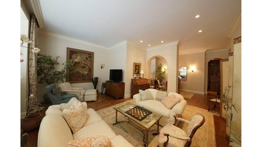 Welcome to this stunning townhouse like duplex apartment, beautifully renovated and nestled in a pre war building with it's elegant double height art deco lobby.