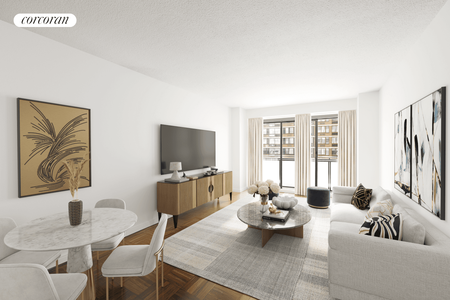Spacious, 1 Bed with large balcony and Open City Views at The Churchill Flooded with natural light and offering open southern city views, this high floor residence features a private ...