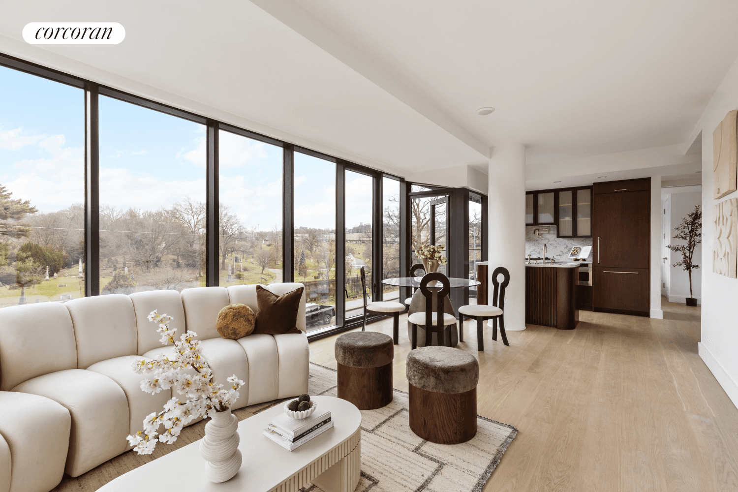 A Gracious Two Bedroom Retreat in Greenwood Heights Welcome to Residence 3A at Opal 33, a spacious two bedroom, two bathroom home that masterfully blends modern elegance with boutique comfort.