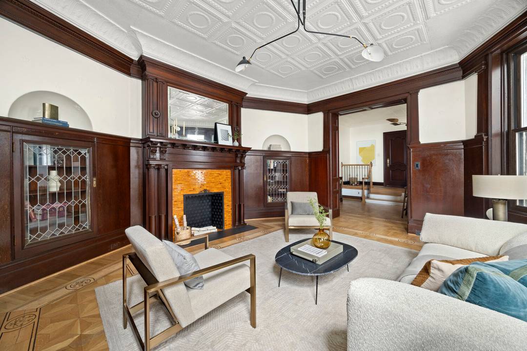 Located directly on Prospect Park, Residence 1 at 119 Prospect Park West is a beautifully designed two bedroom, one and a half bathroom duplex.