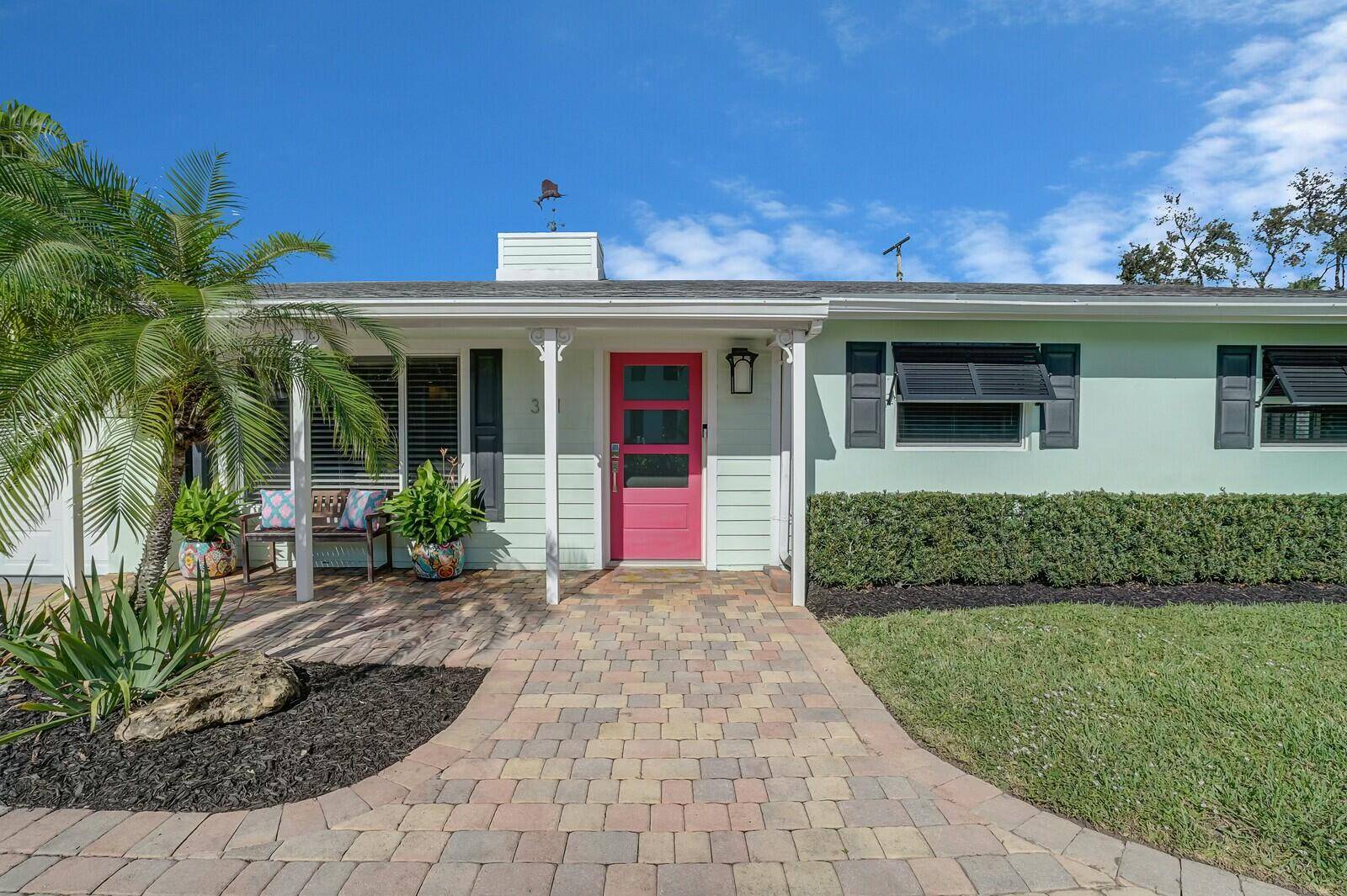 This beautifully upgraded Key West style Mid Century Modern home is a true gem, offering the perfect blend of luxury, comfort, and modern convenience.