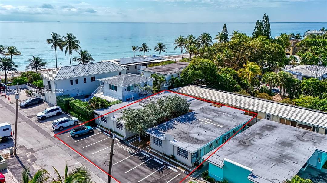 Prime development opportunity on a rare double lot with 80 ft of frontage, located just steps from the beach in one of Hollywood s most desirable coastal areas.