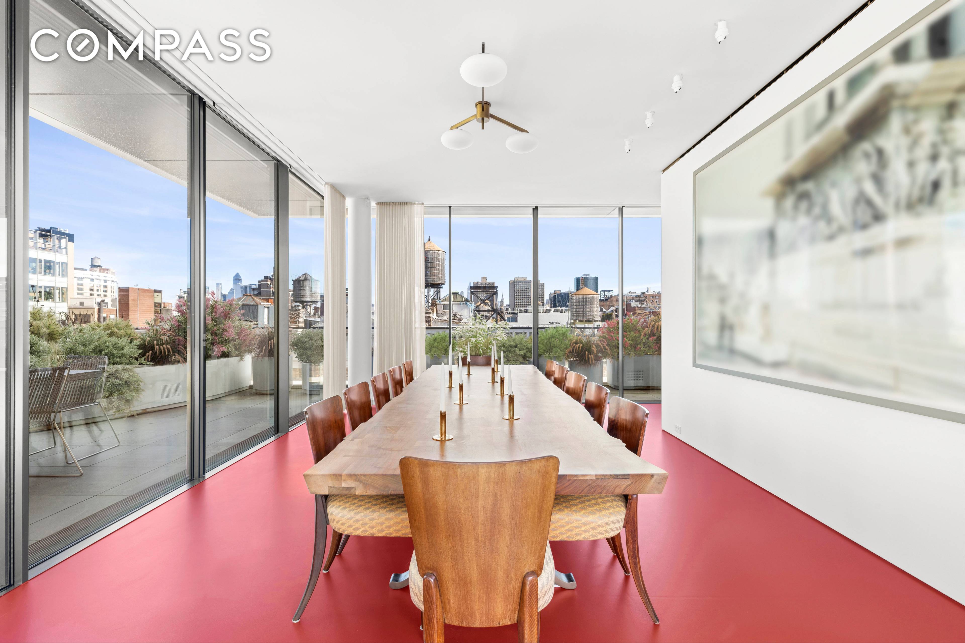 This may be the most important penthouse ever to come to the market in Soho, verifiably the only one of its kind.