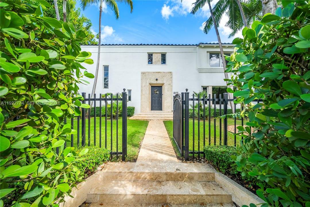 Lovely La Gorce Drive ! Rarely available amp ; tastefully renovated, this stately Mediterranean villa offers 5 bedrooms, 5.