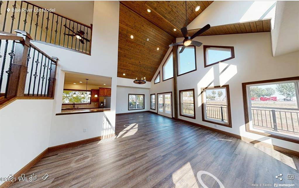 This new construction home is a true gem offering an unrivalled location overlooking the Blue River just minutes to Breckenridge with access to the Tarn Lake.