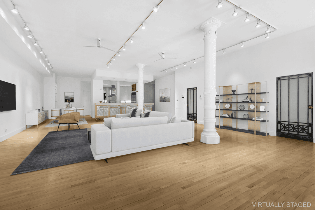 Expansive, Elegant, and Rich with Authentic New York City Character Welcome to a rare opportunity in the heart of Greenwich Village a true full floor loft that combines timeless architectural ...