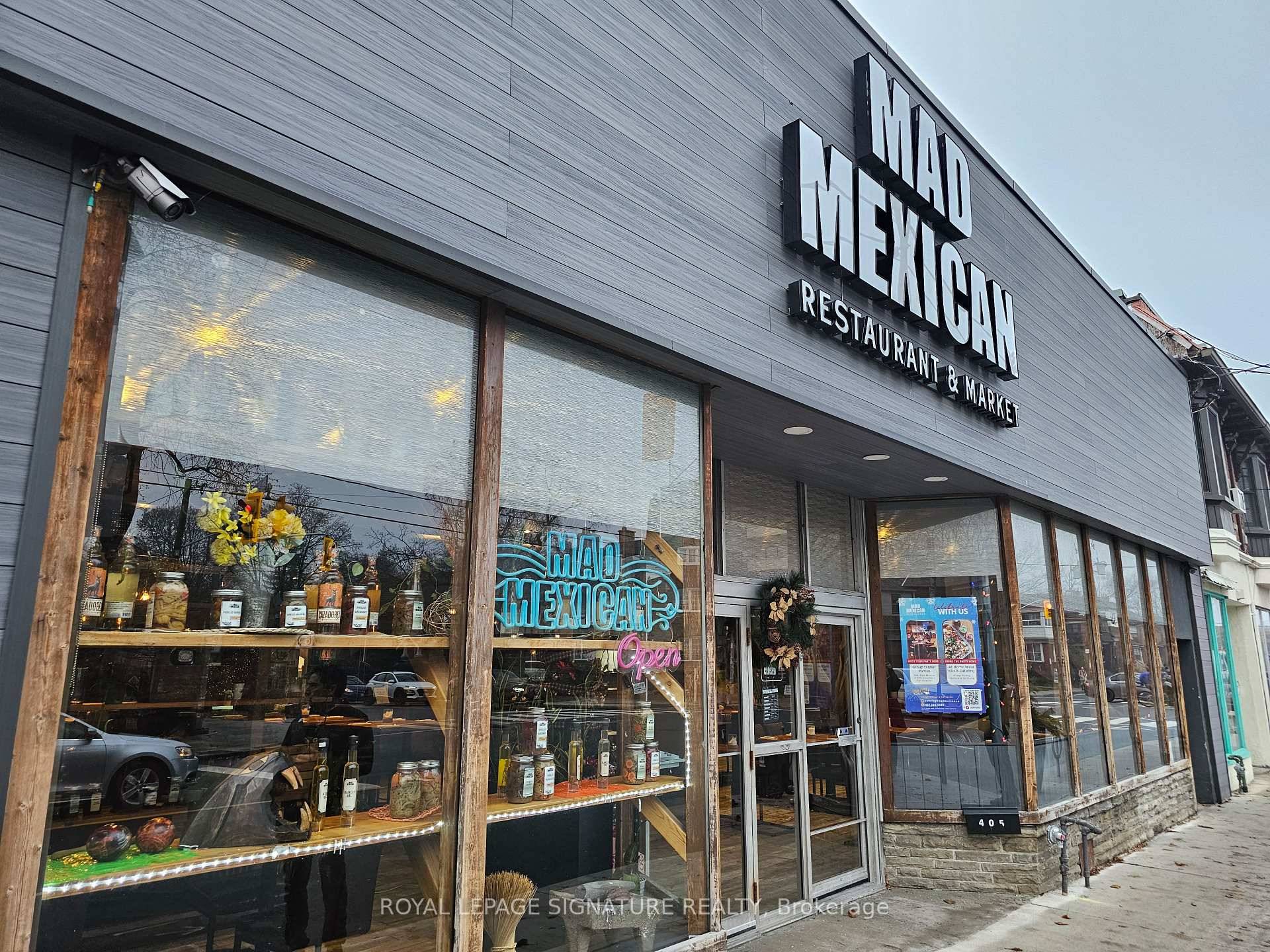 Licensed restaurant production commissary kitchen on Jane Street in the Baby Point neighbourhood of Toronto.