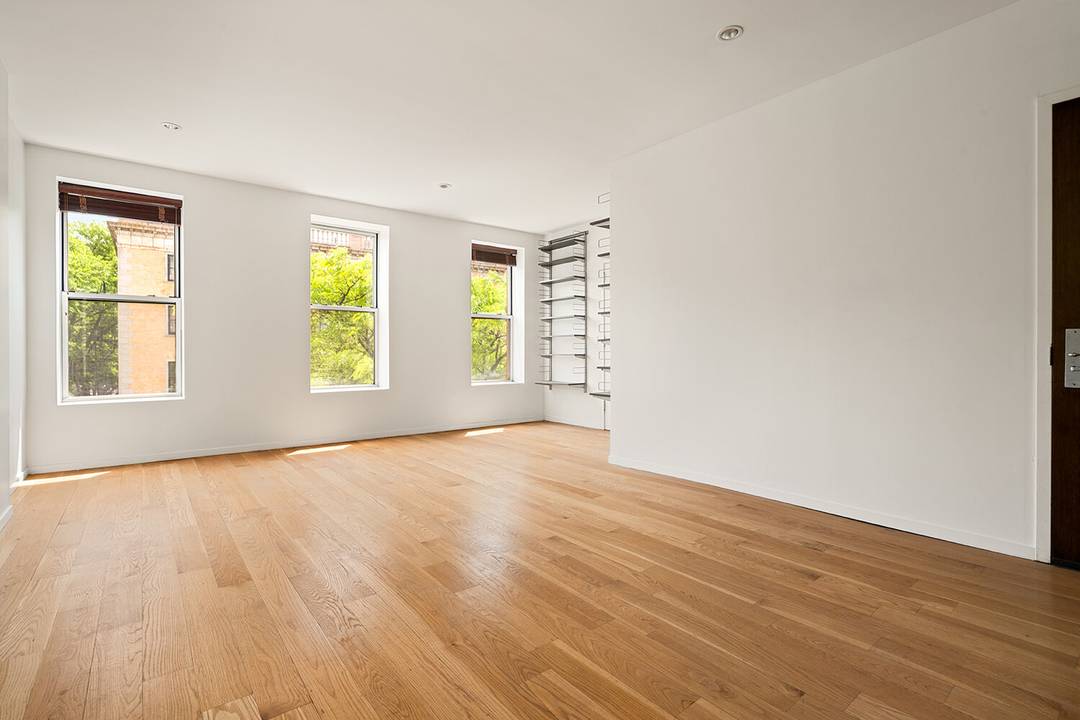 Welcome to Apartment 3B at One Strivers' Row a 1, 244 square foot two bedroom, two bathroom condominium in Central Harlem.