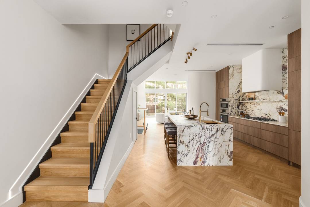 54 St. Marks Place is a stunning, gut renovated and thoughtfully expanded townhouse.