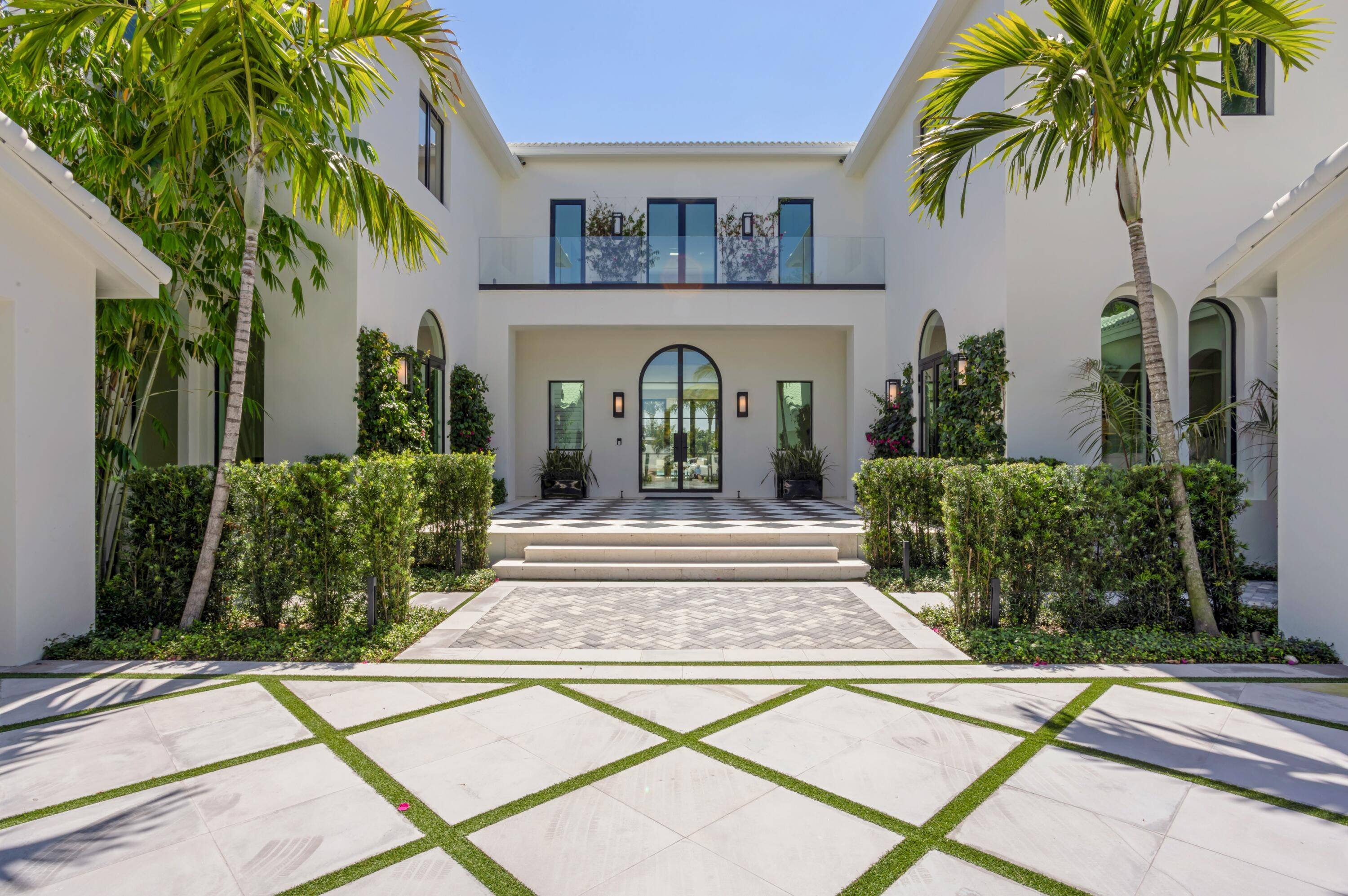Completely remodeled intracoastal estate.