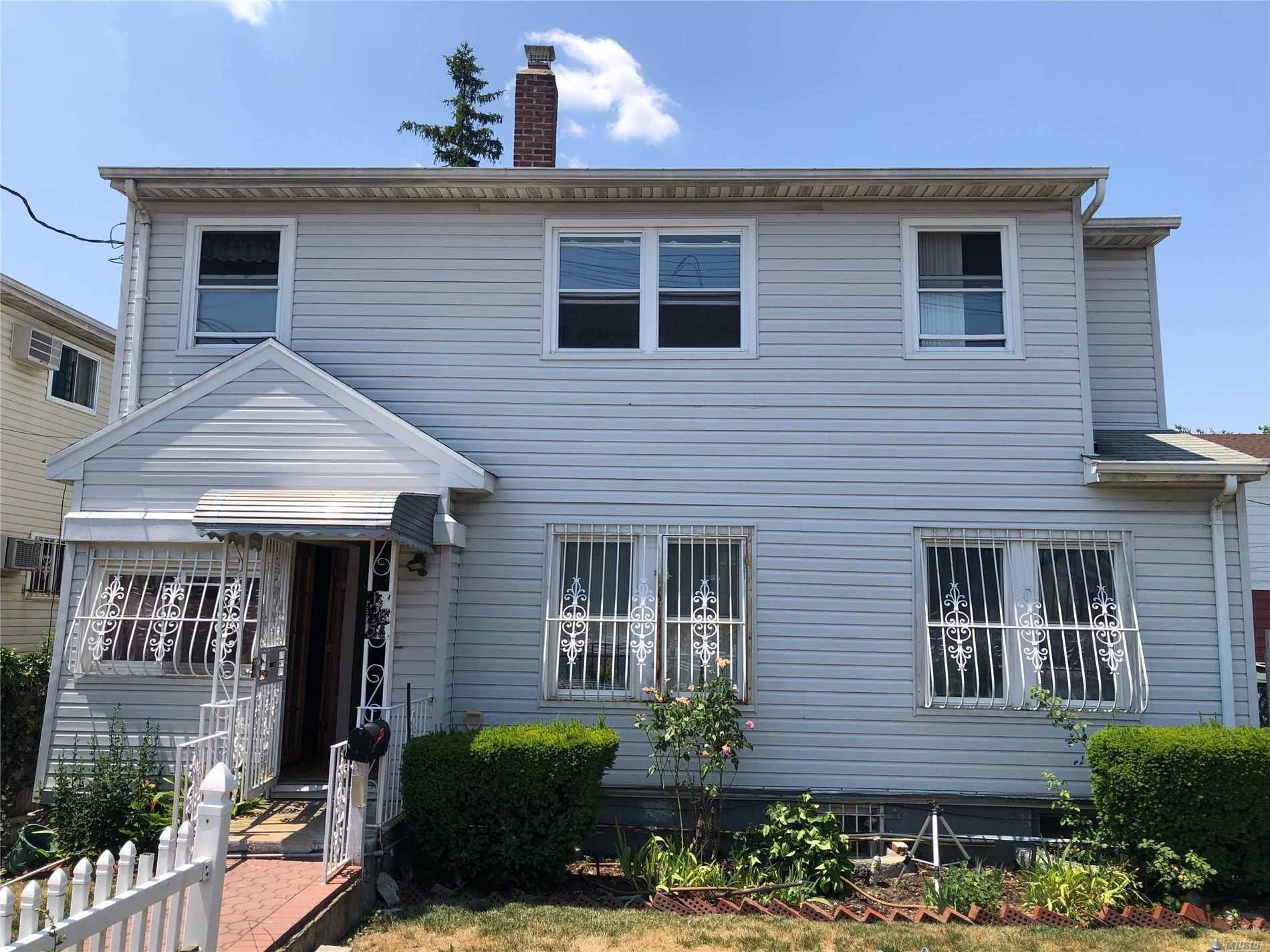 Spacious Colonial with 4 Bedrooms, 2 Full Baths, Lr, Dr, Full Finished Base with Separate Entrance, Private Driveway.