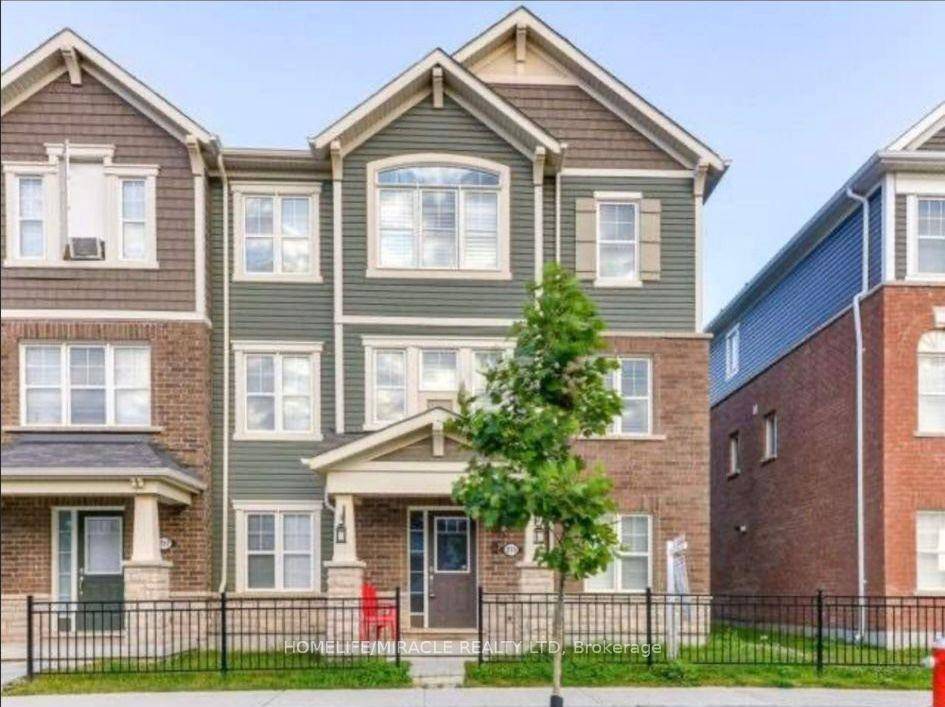 Welcome to the upper level of 215 Remembrance Rd, a Freehold End Unit Townhouse which is available for lease.