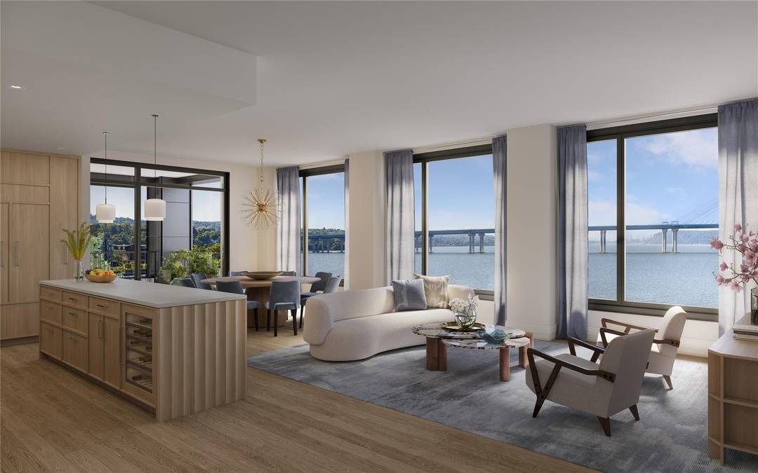 The Daymark brings luxury waterfront condominium living to the banks of the Hudson River in Sleepy Hollow, New York.