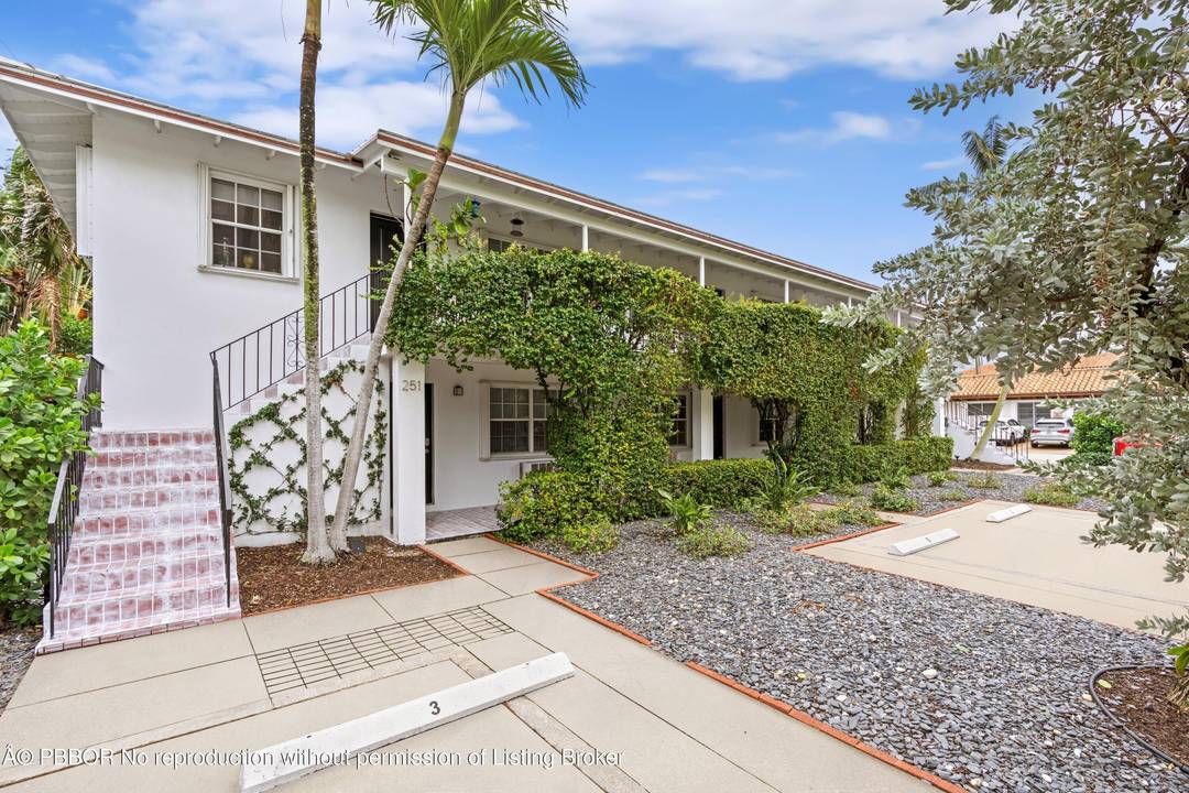 This meticulously maintained two story CBS construction multi family property, located in a highly sought after in town Palm Beach location with substantial potential.