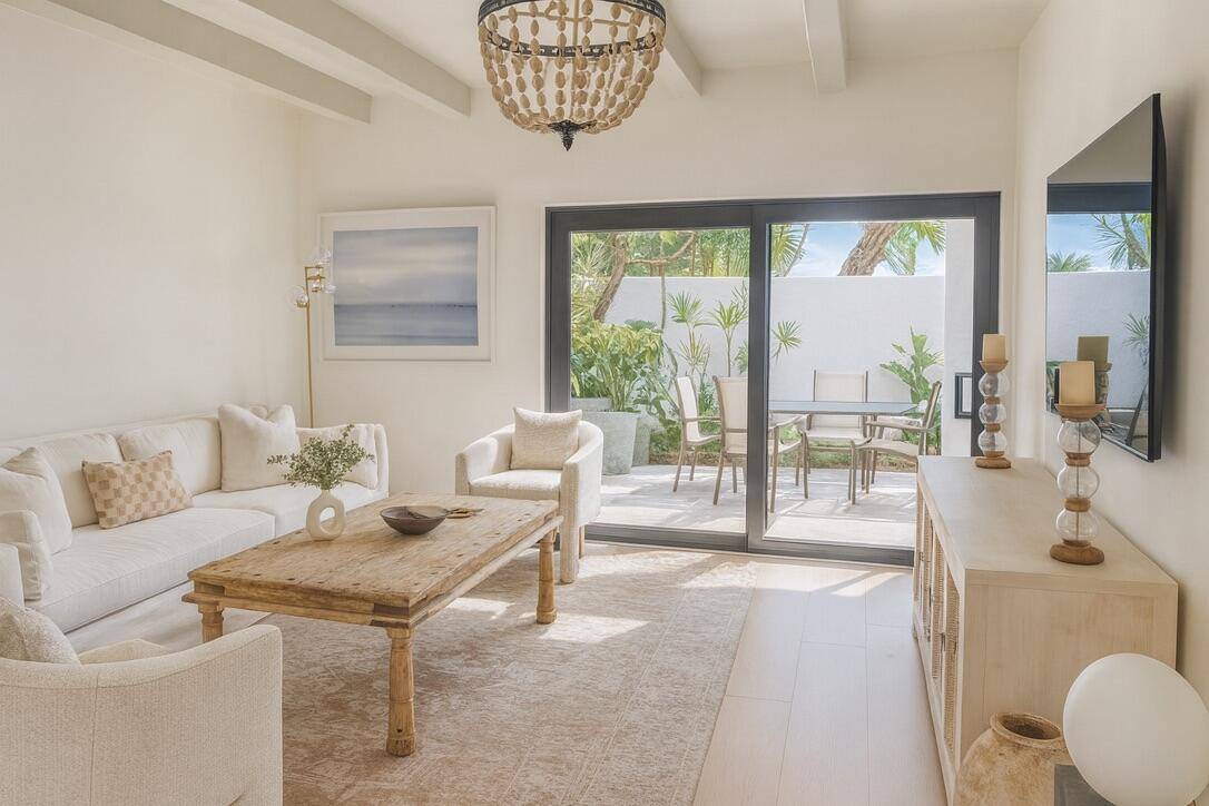 Available for seasonal rent Fully furnished and newly renovated 2BR 2BA first floor condo just steps from Delray's award winning, pristine beaches !