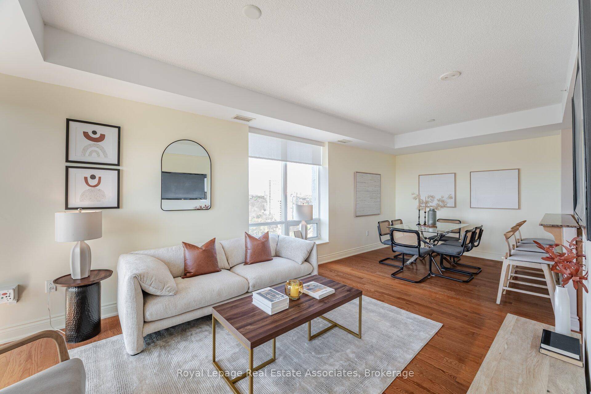 Refined living awaits in this inviting corner suite !