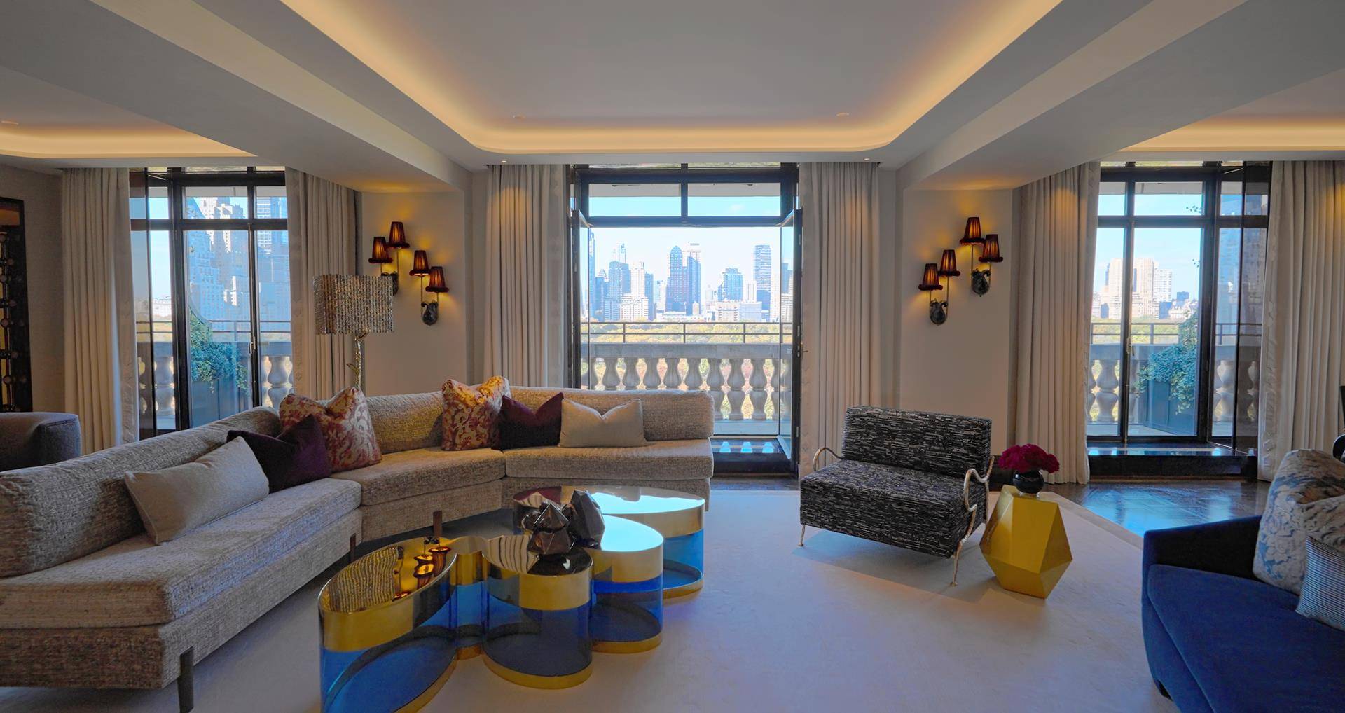 The 15th floor at 825 Fifth Avenue is an exceptional, one of a kind, fully renovated and recently completed down to the studs, taking numerous years to accomplish cooperative residence ...