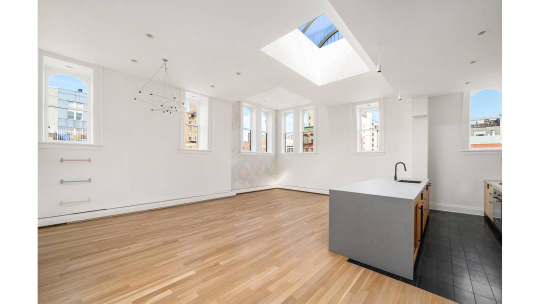 Truly unique NoHo penthouse with nearly 500 square feet of private outdoor space.