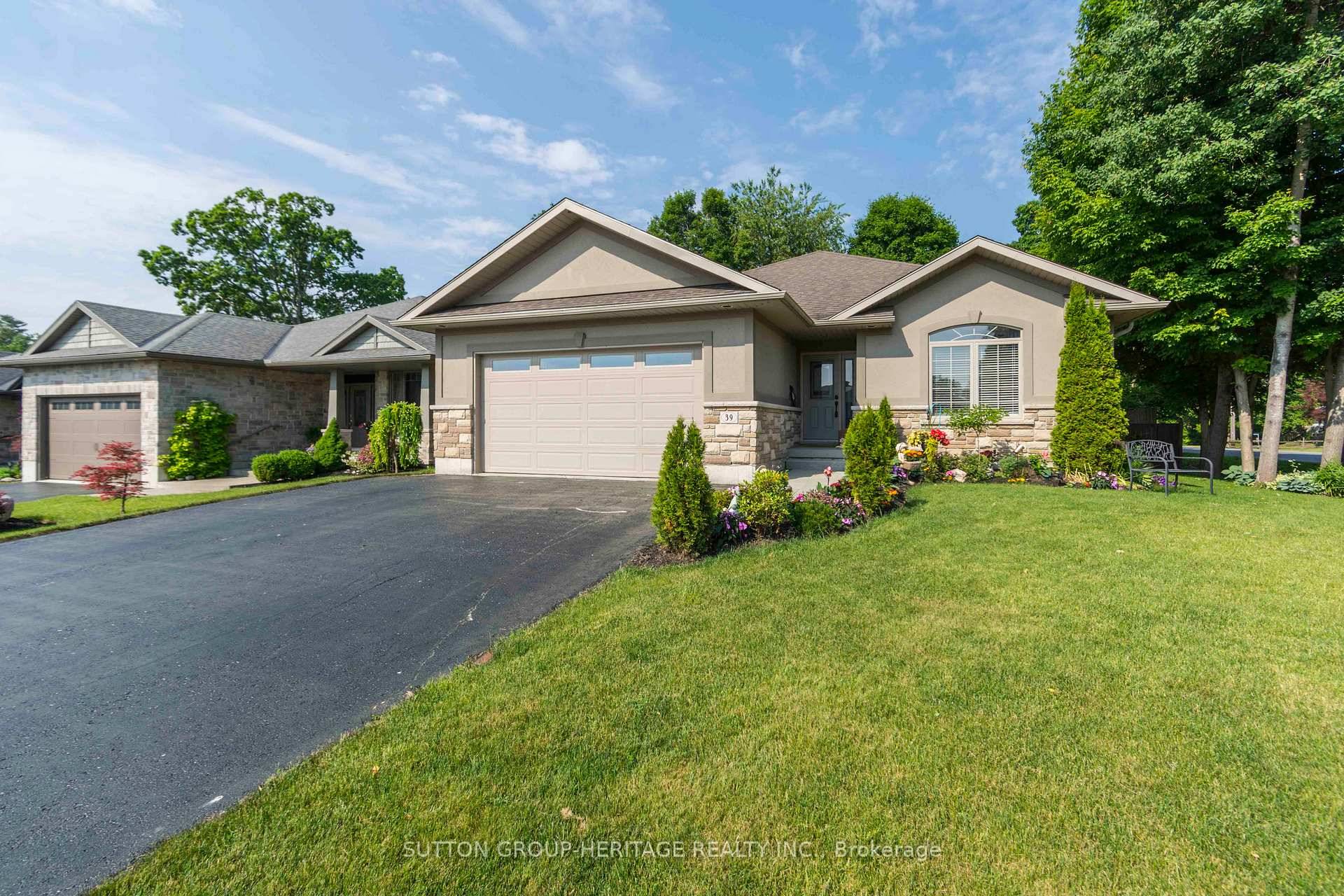 Welcome to this beautifully maintained, open concept 4 bedroom brick bungalow, ideally located on a quiet crescent at the edge of town offering privacy, comfort and exceptional indoor outdoor living ...