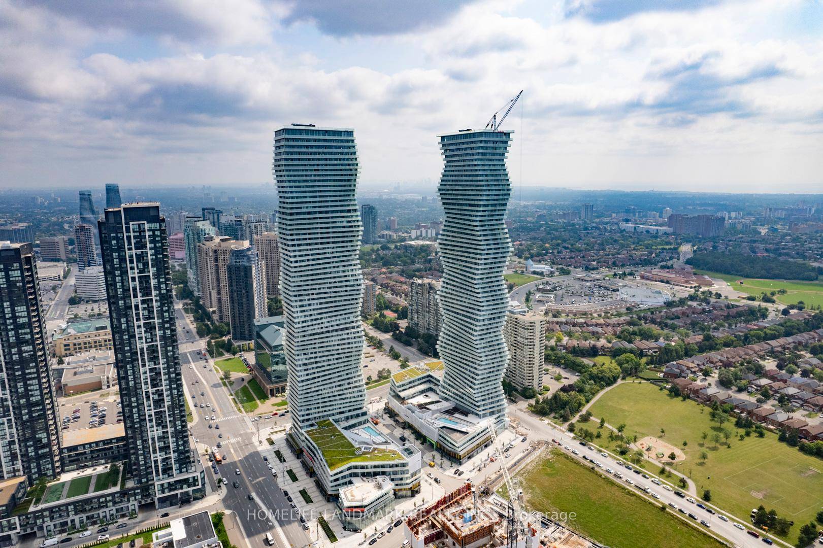 New M City 2 Condo Conveniently Located In The Heart Of Mississauga.