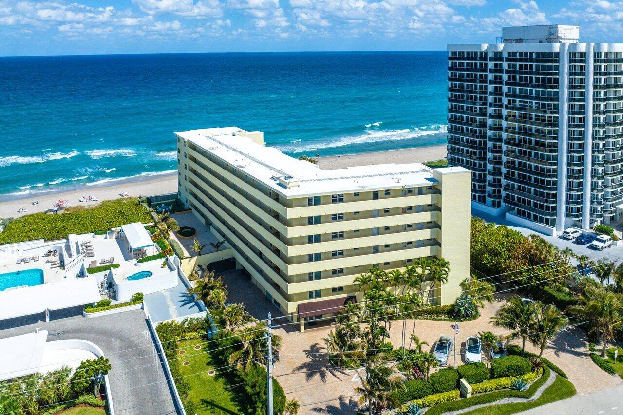 Very Rarely Available Original Owner of over 50 years this Oceanfront 2 Bedroom, 2 Bath, Direct Ocean View condo is located in a unique boutique building nestled between 2 multi ...