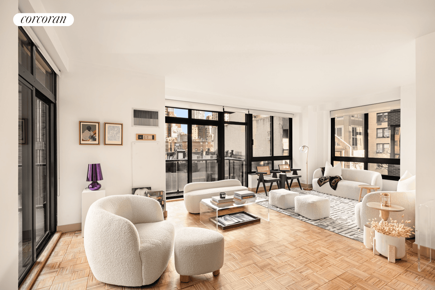 Recently renovated, spacious and pin drop quiet split 2 bedroom, 2.