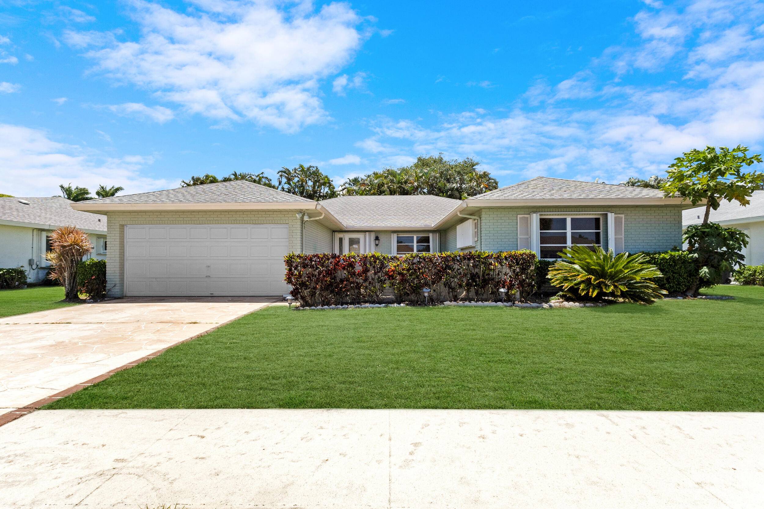 Come see this Extremely Sought After Pine Tree Village 3 bed, 2 bath, 2 car garage home in this 55 Community.