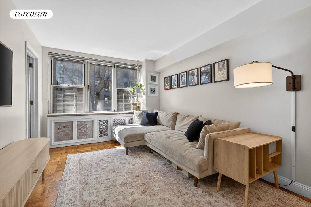 Nestled on picturesque 13th Street in the heart of Greenwich Village, this beautifully appointed two bedroom, one bath residence blends timeless charm with effortless downtown living.